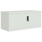 vidaXL Armario archivador de acero gris claro 90x40x40 cm vidaXL Armario archivador de acero gris claro 90x40x40 cm