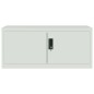 vidaXL Armario archivador de acero gris claro 90x40x40 cm vidaXL Armario archivador de acero gris claro 90x40x40 cm