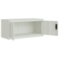 vidaXL Armario archivador de acero gris claro 90x40x40 cm vidaXL Armario archivador de acero gris claro 90x40x40 cm