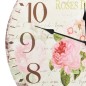 vidaXL Reloj de pared vintage con flores 60 cm vidaXL Reloj de pared vintage con flores 60 cm
