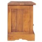 vidaXL Mueble para TV madera maciza de teca 100x30x40 cm