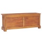 vidaXL Mueble para TV madera maciza de teca 100x30x40 cm