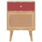 vidaXL Mesita de noche madera contrachapada 40x30x55 cm vidaXL Mesita de noche madera contrachapada 40x30x55 cm