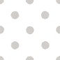 Urban Friends & Coffee Papel de pared puntos blanco y gris Urban Friends & Coffee Papel de pared puntos blanco y gris