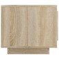 vidaXL Mesa de centro madera contrachapada roble Sonoma 102x50x45 cm vidaXL Mesa de centro madera contrachapada roble Sonoma 102x50x45 cm