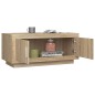 vidaXL Mesa de centro madera contrachapada roble Sonoma 102x50x45 cm vidaXL Mesa de centro madera contrachapada roble Sonoma 102x50x45 cm
