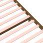 vidaXL Estructura de cama madera maciza marrón miel 90x190 cm vidaXL Estructura de cama madera maciza marrón miel 90x190 cm
