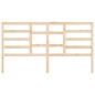 vidaXL Cabecero de cama madera maciza de pino 186x4x104 cm vidaXL Cabecero de cama madera maciza de pino 186x4x104 cm