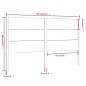 vidaXL Cabecero madera maciza de pino blanco 146x4x100 cm vidaXL Cabecero madera maciza de pino blanco 146x4x100 cm