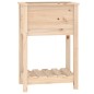 vidaXL Jardinera de madera maciza de pino 54x34,5x81 cm vidaXL Jardinera de madera maciza de pino 54x34,5x81 cm