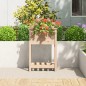 vidaXL Jardinera de madera maciza de pino 54x34,5x81 cm vidaXL Jardinera de madera maciza de pino 54x34,5x81 cm