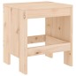 vidaXL Taburetes de jardín 2 uds madera maciza de pino 40x36x45 cm vidaXL Taburetes de jardín 2 uds madera maciza de pino 40x36x45 cm