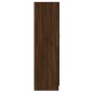vidaXL Armario madera contrachapada roble marrón 82,5x51,5x180 cm vidaXL Armario madera contrachapada roble marrón 82,5x51,5x180 cm