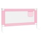 vidaXL Barandilla de seguridad cama de niño rosa tela 160x25 cm vidaXL Barandilla de seguridad cama de niño rosa tela 160x25 cm