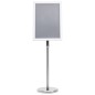 vidaXL Soporte de pie para carteles A3 aleación de aluminio plateado vidaXL Soporte de pie para carteles A3 aleación de aluminio plateado
