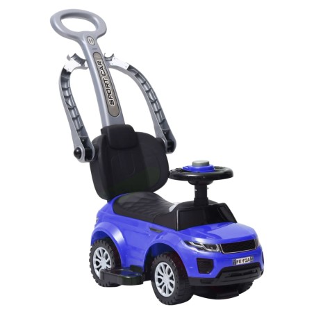 vidaXL Coche correpasillos azul