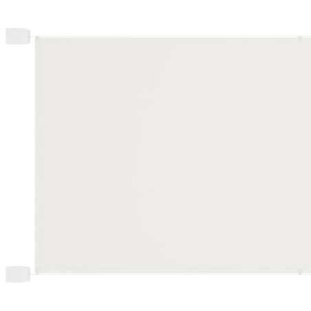 vidaXL Toldo vertical blanco 60x1000 cm tela oxford