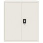 vidaXL Armario archivador de acero blanco 90x40x105 cm