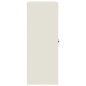 vidaXL Armario archivador de acero blanco 90x40x105 cm