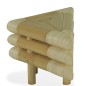 vidaXL Mesitas de noche de bambú natural 2 unidades 60x60x40 cm vidaXL Mesitas de noche de bambú natural 2 unidades 60x60x40 cm