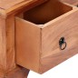 vidaXL Mesa de centro de madera maciza de acacia 66x70x35 cm vidaXL Mesa de centro de madera maciza de acacia 66x70x35 cm