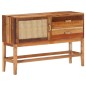 vidaXL Aparador de madera maciza reciclada 118x30x76 cm vidaXL Aparador de madera maciza reciclada 118x30x76 cm