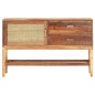 vidaXL Aparador de madera maciza reciclada 118x30x76 cm vidaXL Aparador de madera maciza reciclada 118x30x76 cm