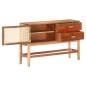 vidaXL Aparador de madera maciza reciclada 118x30x76 cm vidaXL Aparador de madera maciza reciclada 118x30x76 cm