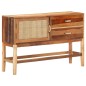 vidaXL Aparador de madera maciza reciclada 118x30x76 cm vidaXL Aparador de madera maciza reciclada 118x30x76 cm