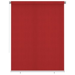vidaXL Persiana enrollable de exterior 180x230 cm rojo