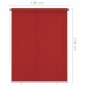 vidaXL Persiana enrollable de exterior 180x230 cm rojo vidaXL Persiana enrollable de exterior 180x230 cm rojo