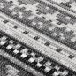 vidaXL Alfombra de exterior tejido plano gris oscuro 100x200 cm