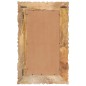 vidaXL Espejo de madera maciza de mango 80x50 cm vidaXL Espejo de madera maciza de mango 80x50 cm