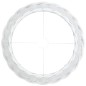 vidaXL Pantalla para lámpara mimbre blanco Ø40x26 cm vidaXL Pantalla para lámpara mimbre blanco Ø40x26 cm