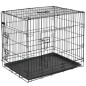 @Pet Perrera 50,8x30,5x35,5 cm metal negra 15006 @Pet Perrera 50,8x30,5x35,5 cm metal negra 15006