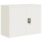 vidaXL Armario archivador de acero blanco 90x40x70 cm vidaXL Armario archivador de acero blanco 90x40x70 cm
