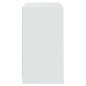 vidaXL Aparador de madera contrachapada blanco 70x41x75 cm vidaXL Aparador de madera contrachapada blanco 70x41x75 cm