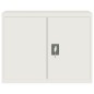 vidaXL Armario archivador de acero blanco 90x40x70 cm vidaXL Armario archivador de acero blanco 90x40x70 cm