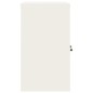 vidaXL Armario archivador de acero blanco 90x40x70 cm vidaXL Armario archivador de acero blanco 90x40x70 cm