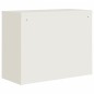 vidaXL Armario archivador de acero blanco 90x40x70 cm vidaXL Armario archivador de acero blanco 90x40x70 cm