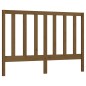 vidaXL Cabecero de cama madera maciza de pino marrón miel 166x4x100 cm vidaXL Cabecero de cama madera maciza de pino marrón miel 166x4x100 cm