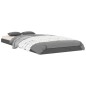 vidaXL Estructura de cama madera maciza de pino gris 90x200 cm vidaXL Estructura de cama madera maciza de pino gris 90x200 cm