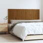 vidaXL Cabecero cama pared madera maciza pino marrón miel 147x3x60 cm vidaXL Cabecero cama pared madera maciza pino marrón miel 147x3x60 cm