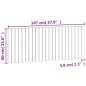 vidaXL Cabecero cama pared madera maciza pino marrón miel 147x3x60 cm vidaXL Cabecero cama pared madera maciza pino marrón miel 147x3x60 cm