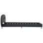 vidaXL Estructura de cama con LED cuero sintético negro 90x200 cm vidaXL Estructura de cama con LED cuero sintético negro 90x200 cm