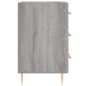 vidaXL Mesita de noche madera de ingeniería gris Sonoma 40x40x66 cm vidaXL Mesita de noche madera de ingeniería gris Sonoma 40x40x66 cm