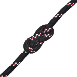 vidaXL Cuerda marina de polipropileno 16 mm 250 m negra