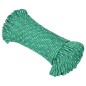 vidaXL Cuerda de barco polipropileno verde 3 mm 25 m vidaXL Cuerda de barco polipropileno verde 3 mm 25 m
