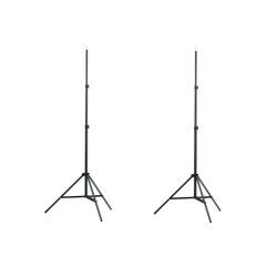 vidaXL Soportes de lámpara 2 unidades altura 78-210 cm