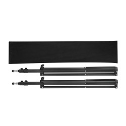 vidaXL Soportes de lámpara 2 unidades altura 78-210 cm